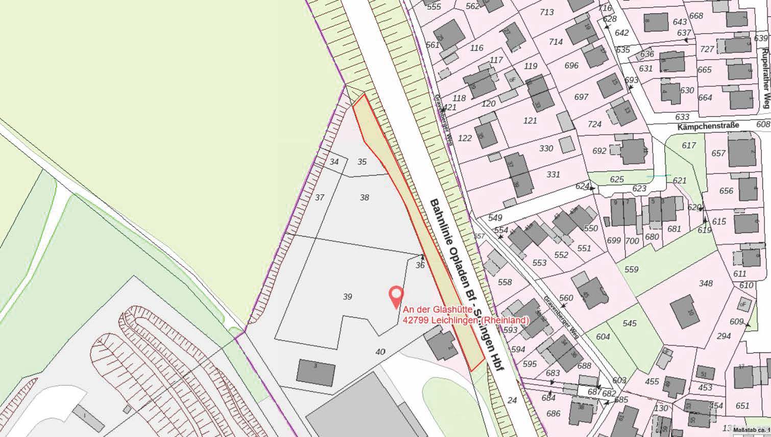Flächenplan Leichlingen